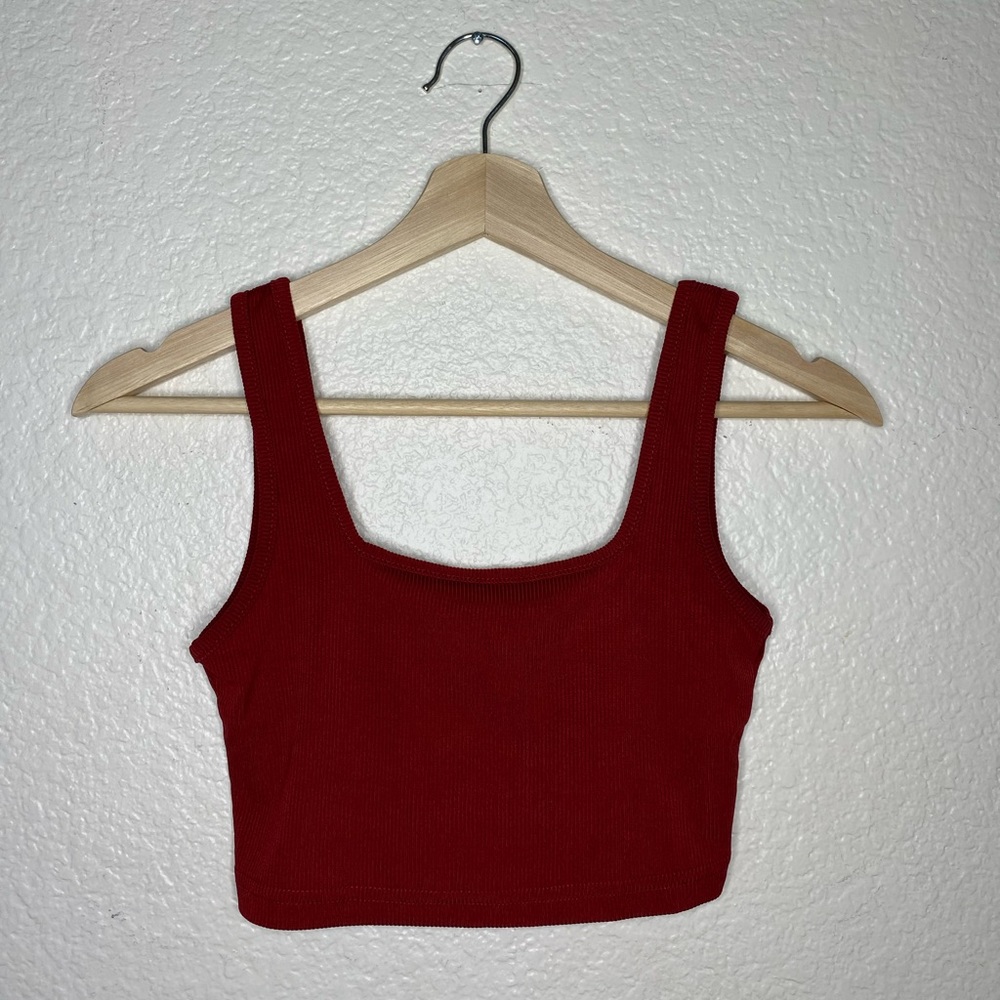 Burgundy Tank Top
